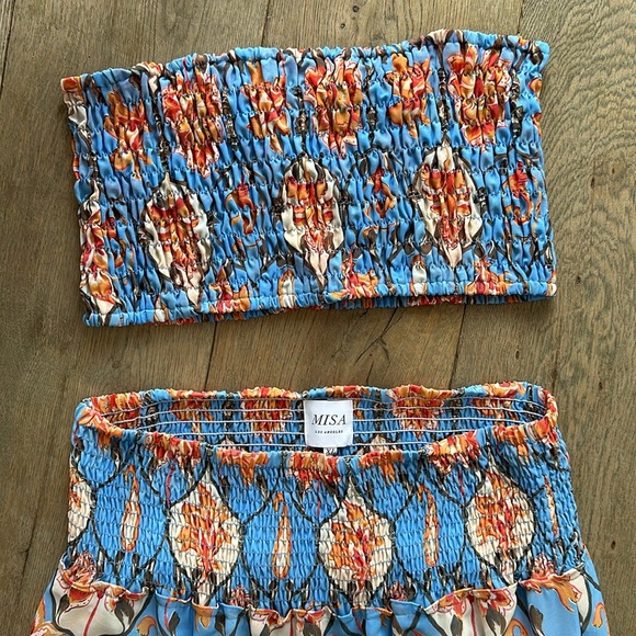 MISA - BAR SKIRT & ROKSANA BANDEAU SET - Picture 3 of 3